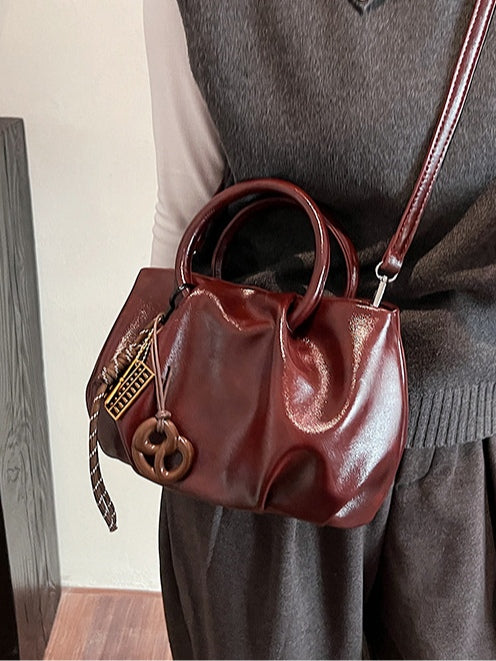 Pleated Cloud Crossbody Handbag - Lightweight and Stylish