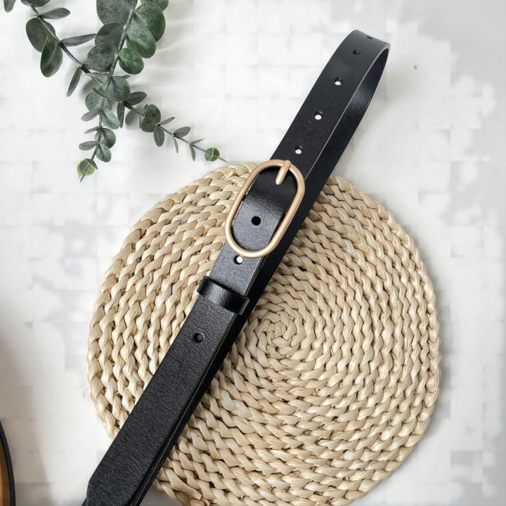 Vintage-Inspired Casual Pin Buckle Trouser Belt
