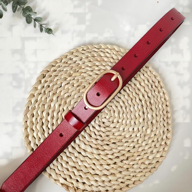 Vintage-Inspired Casual Pin Buckle Trouser Belt