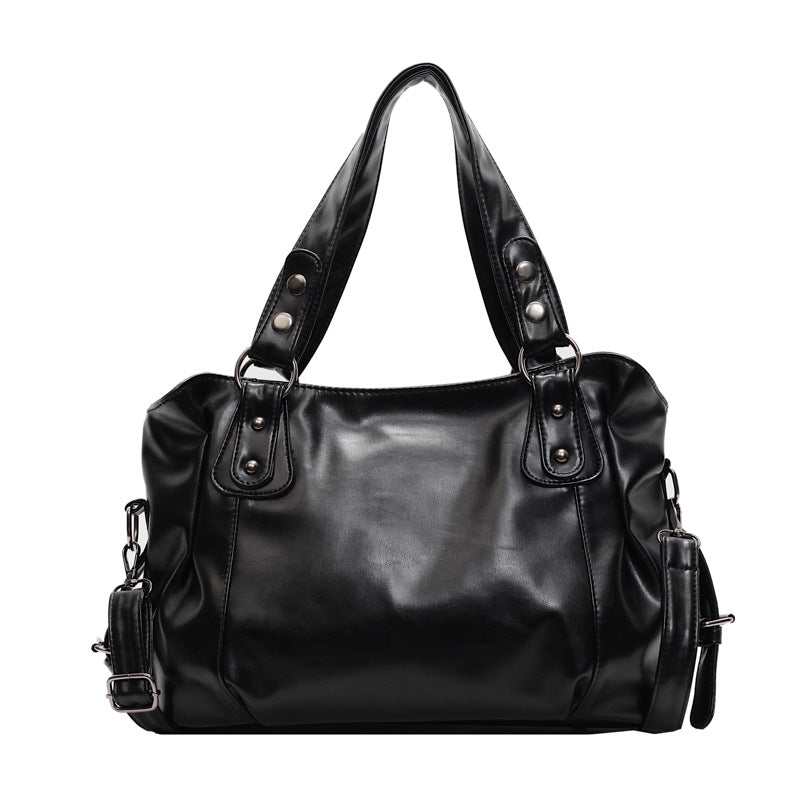 Vintage-Inspired Premium Niche Shoulder Tote Bag