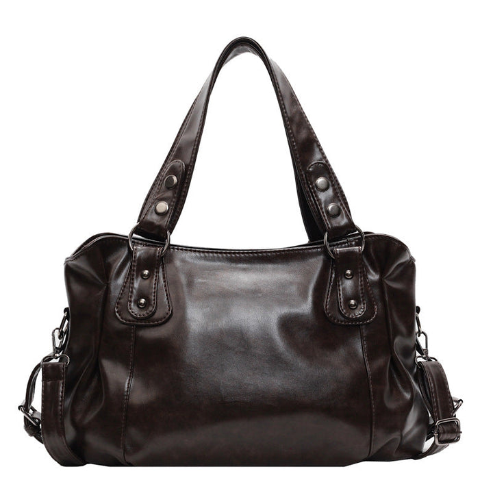 Vintage-Inspired Premium Niche Shoulder Tote Bag