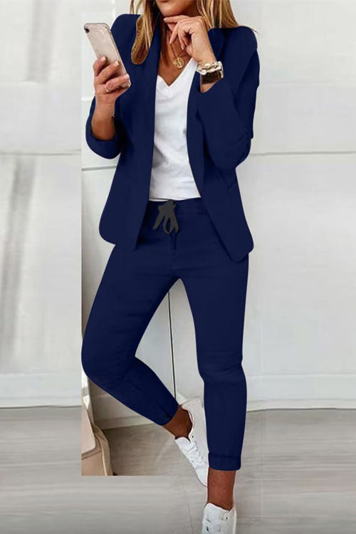 Trendy Casual Suit Set