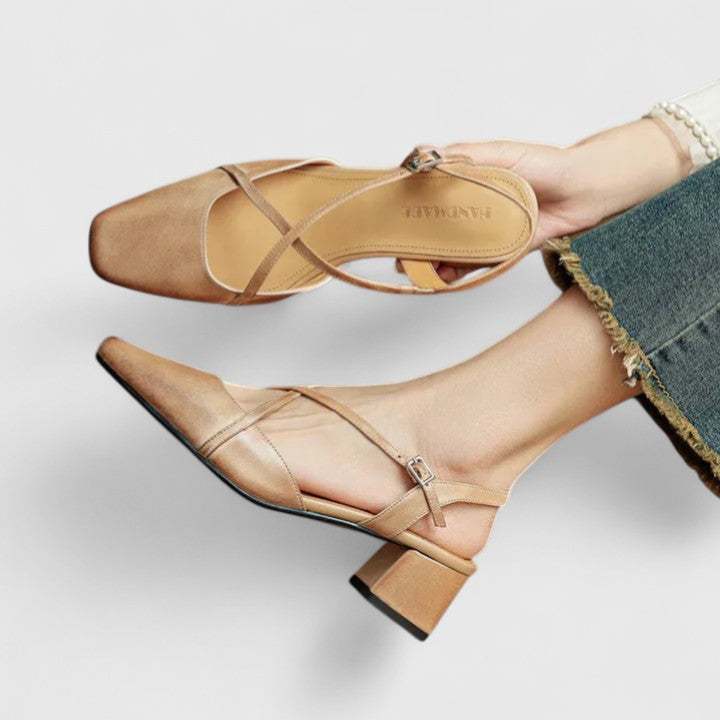 Evana - Stylish Block Heel Sandals