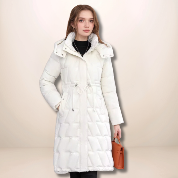 Isabella Extended Length Quilted Coat