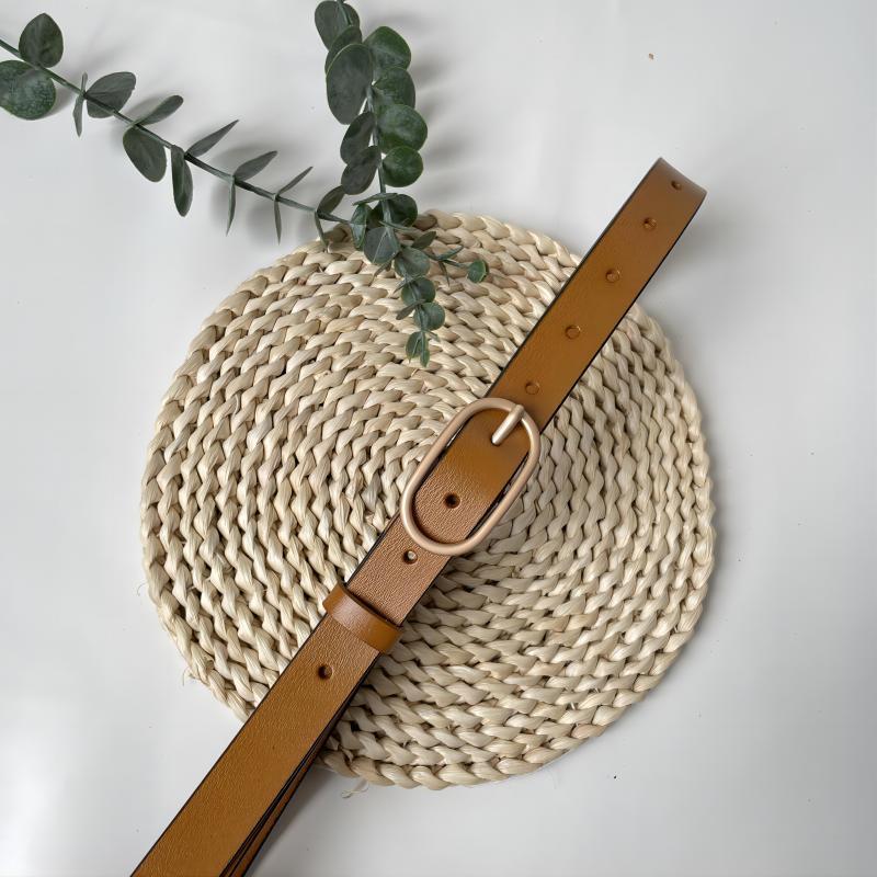 Vintage-Inspired Casual Pin Buckle Trouser Belt