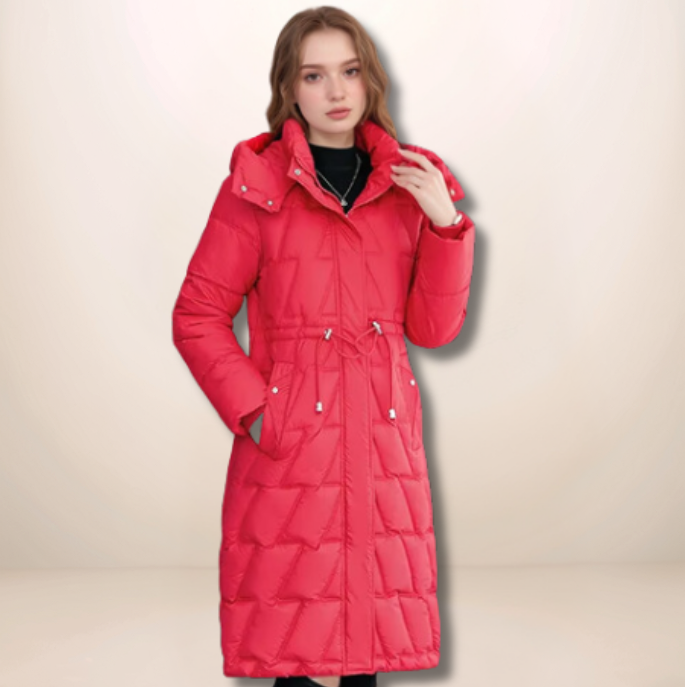 Isabella Extended Length Quilted Coat