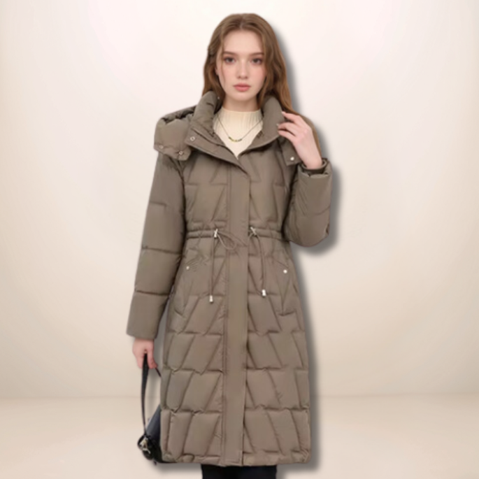 Isabella Extended Length Quilted Coat