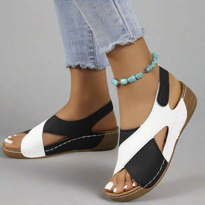 Kendra - Colorblock Orthopedic Sandals