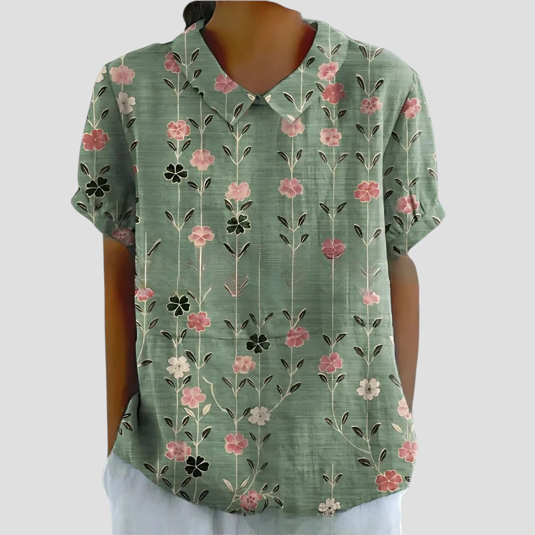 Rose Garden Blouse by Heather