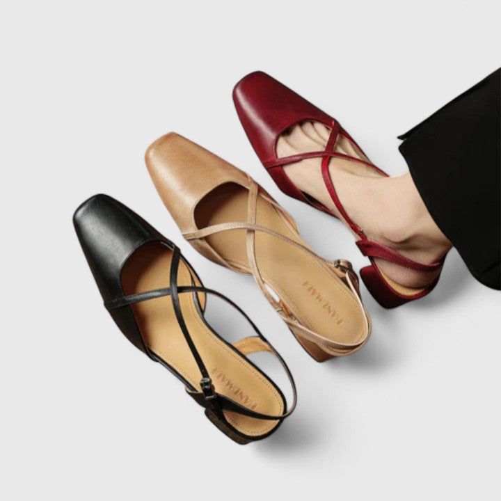 Evana - Stylish Block Heel Sandals