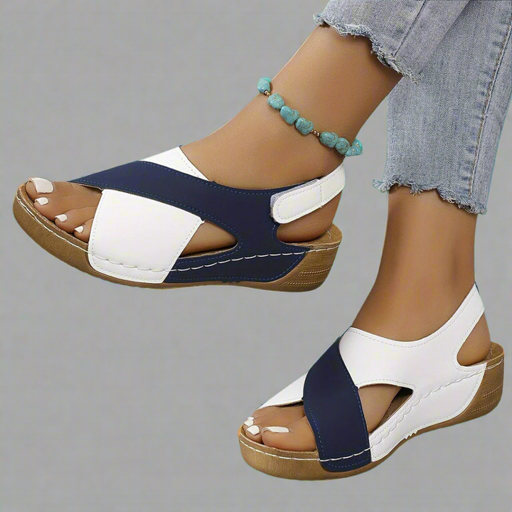 Kendra - Colorblock Orthopedic Sandals