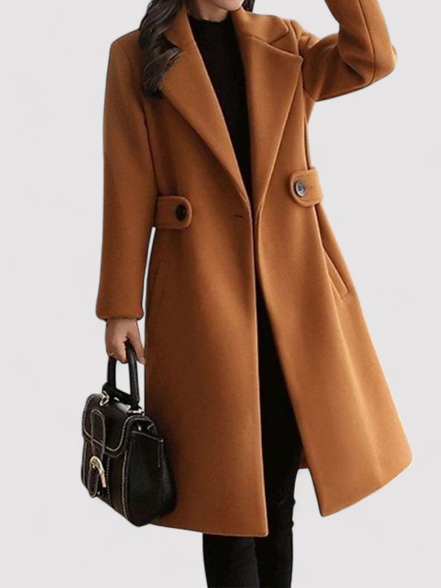 Elise | Belted Wool Winter Coat