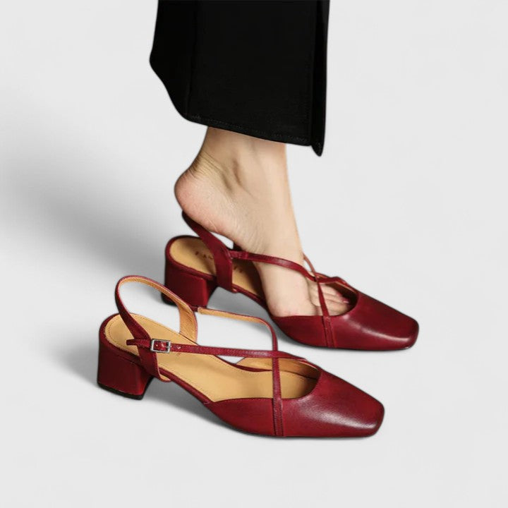 Evana - Stylish Block Heel Sandals