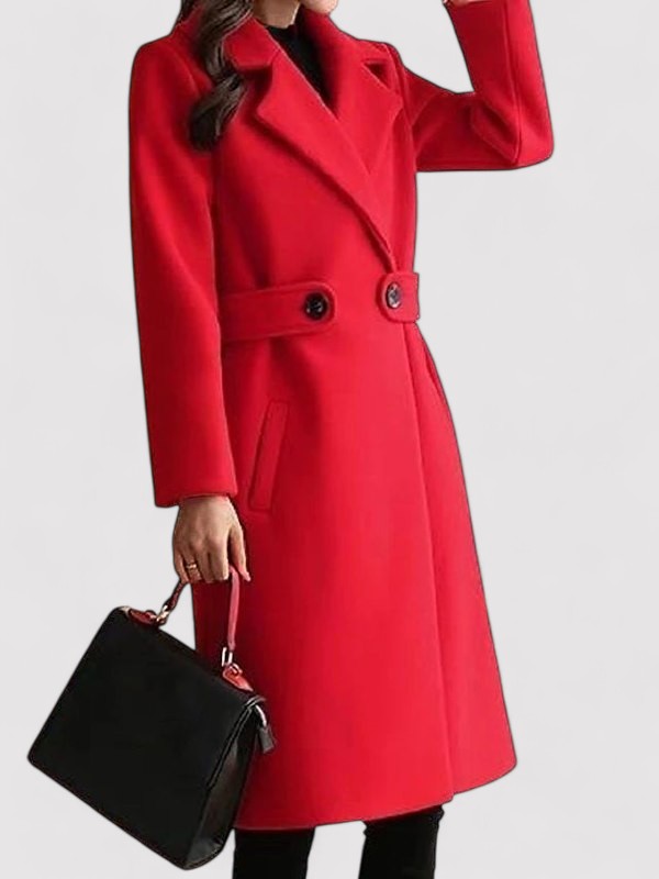 Elise | Belted Wool Winter Coat