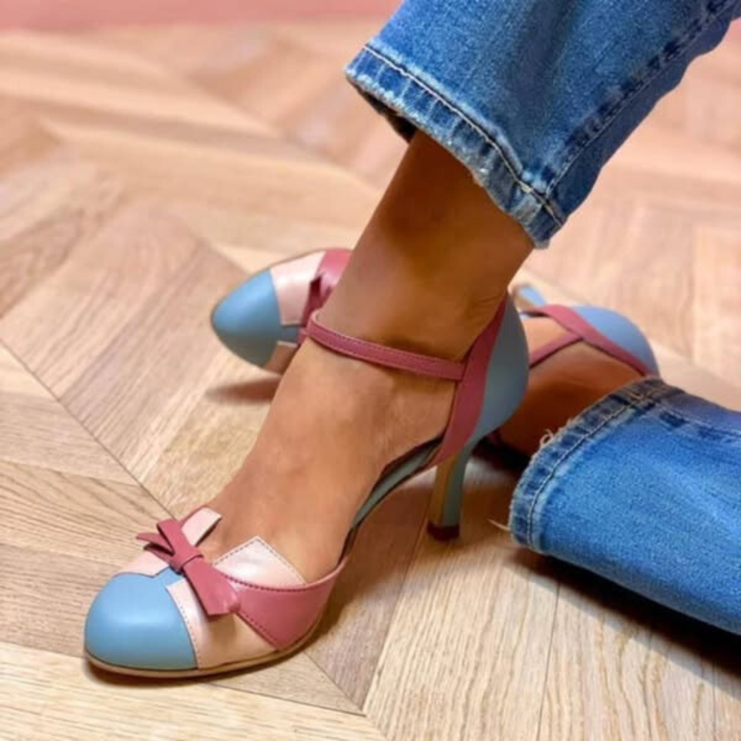 Sable - Stylish Colorblock Heels