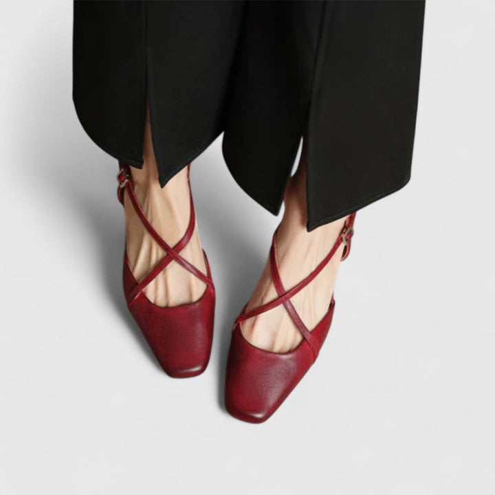 Evana - Stylish Block Heel Sandals