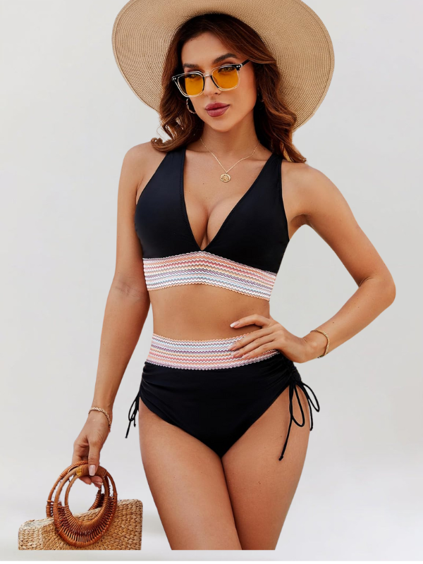Frances – Tummy Control High-Waisted Bikini Set