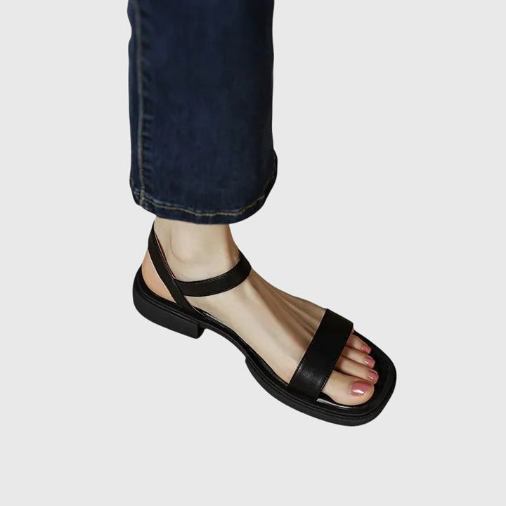 Kaia - Leather Orthopedic Sandals