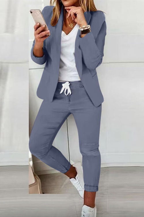 Trendy Casual Suit Set