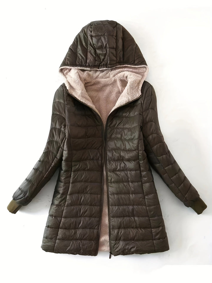 Michele | Elegant Long Waterproof Coat