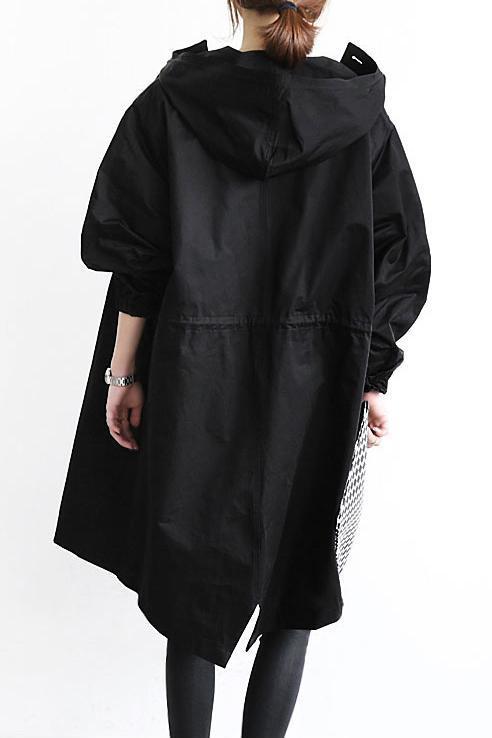 Waterproof Oversized Hooded Windbreaker Raincoat