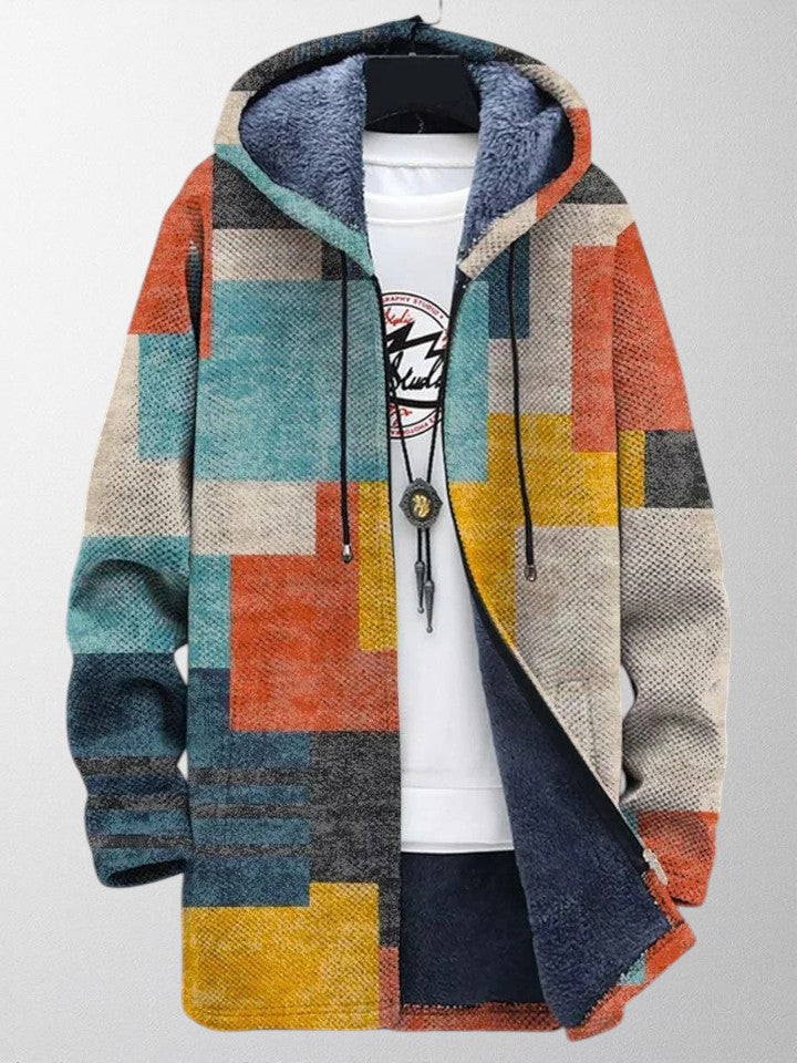 Olivia – Distinctive Printed Artistic Cardigan