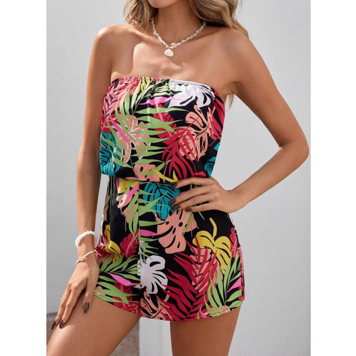 INDIRA™ – Summer Sleeveless Tube-Top Casual Romper