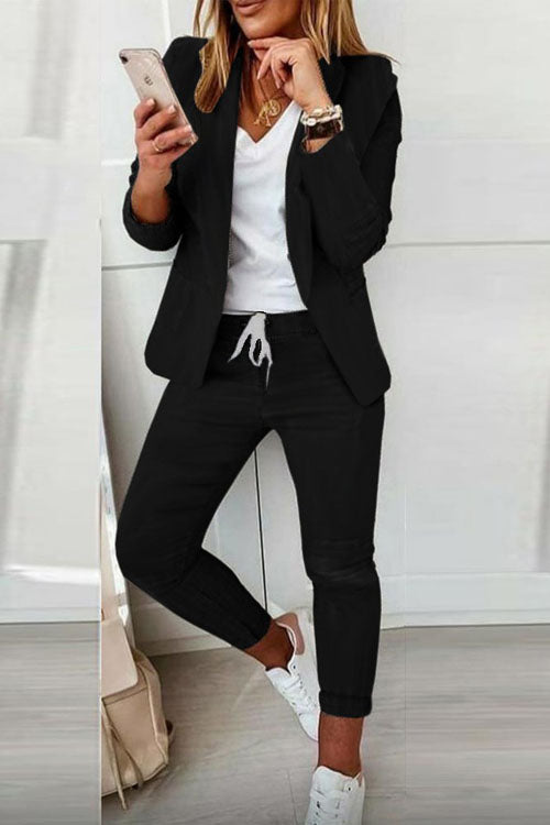 Trendy Casual Suit Set