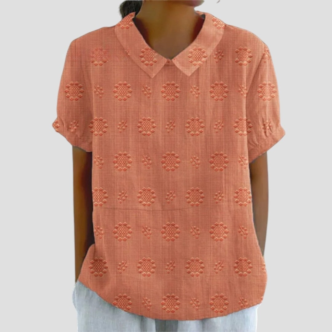 Tessa – Radiant Blossom Blouse