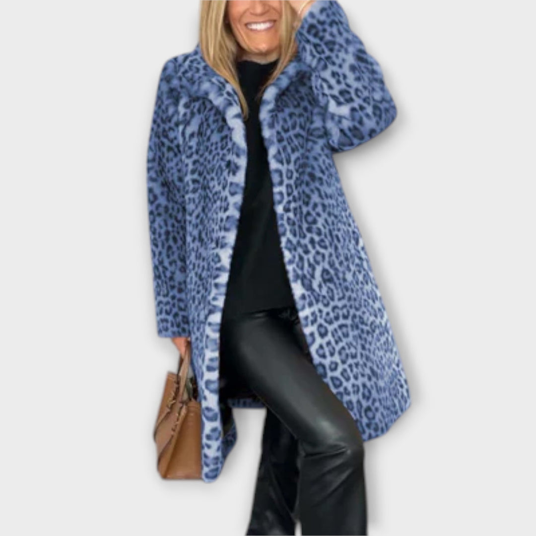 Amara – Leopard Print Coat