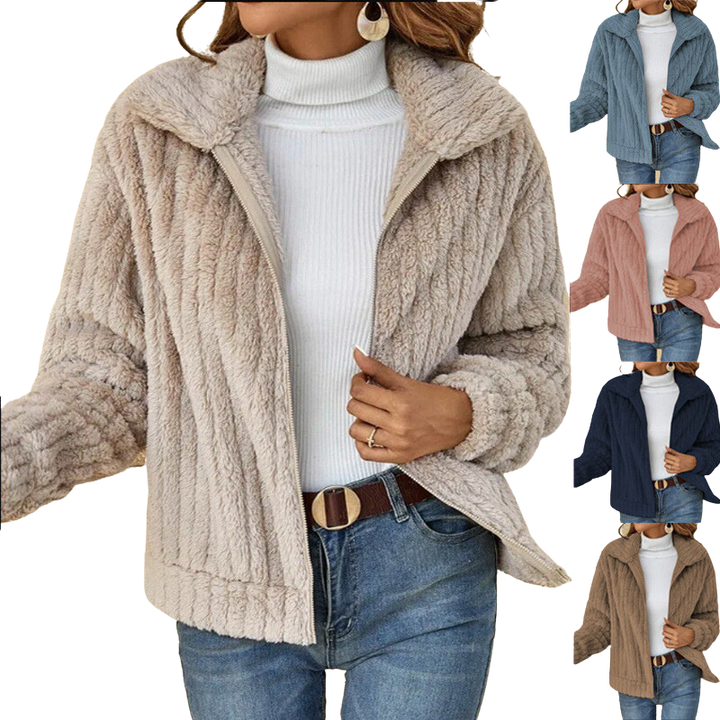Isabella™ Cozy Fleece Jacket for Winter