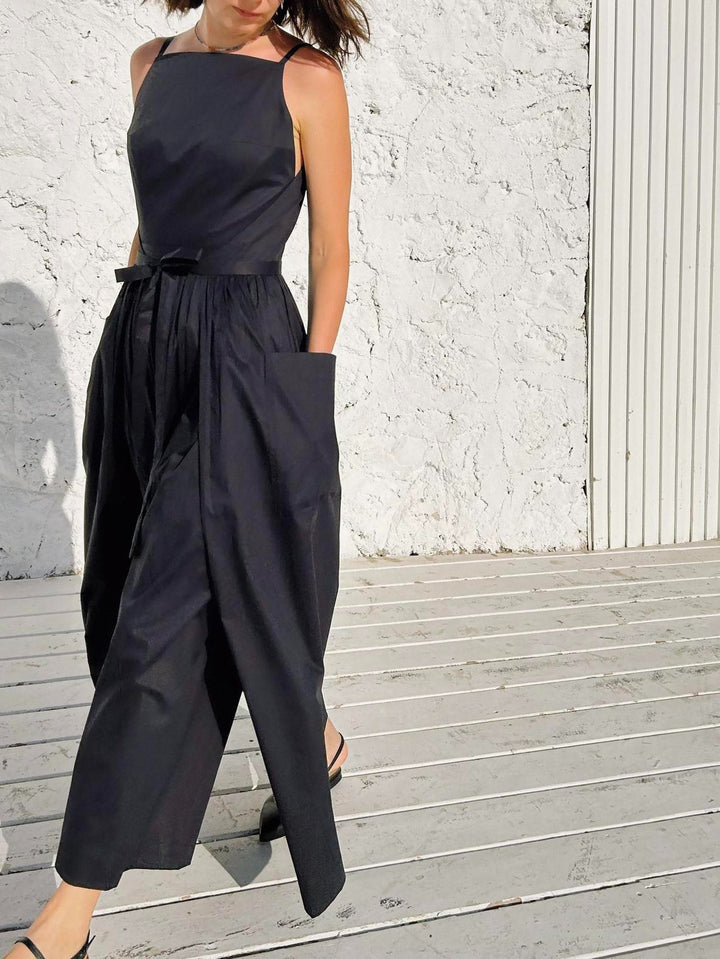 Seamless Sun Midi Dress with Waist Detail