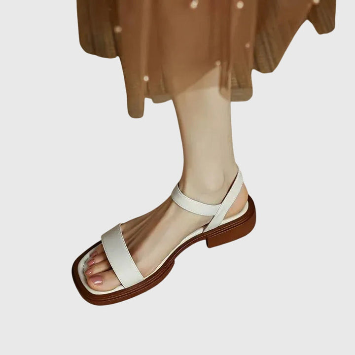 Kaia - Leather Orthopedic Sandals