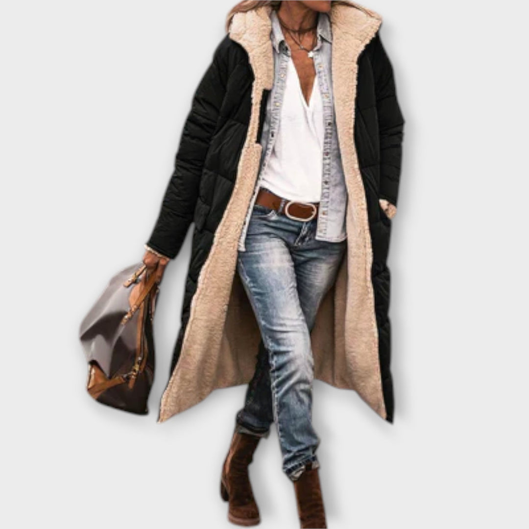 Kora – Reversible Faux Fur Coat