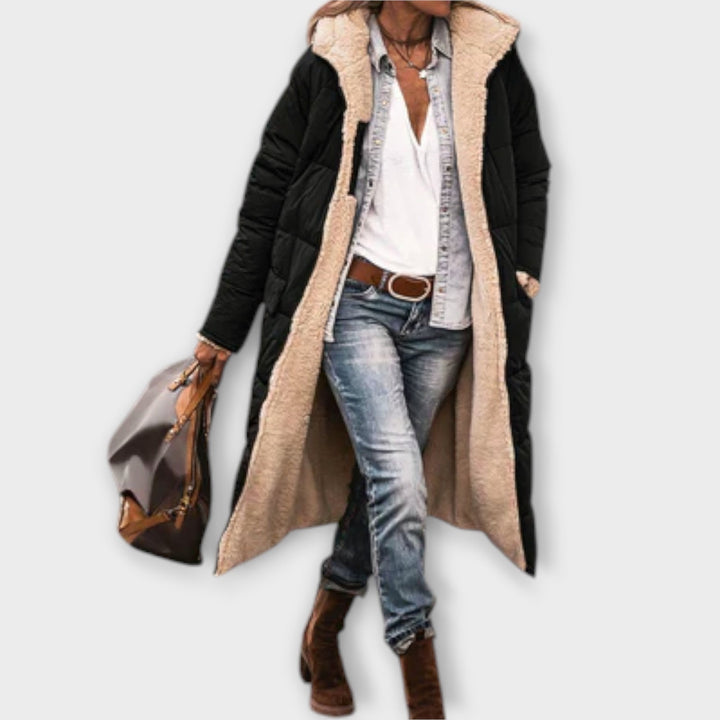 Kora – Reversible Faux Fur Coat