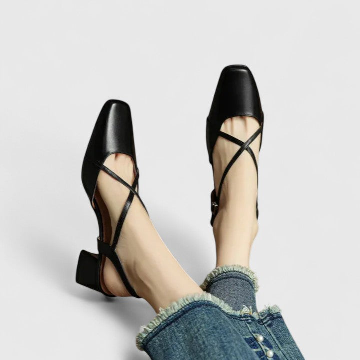 Evana - Stylish Block Heel Sandals