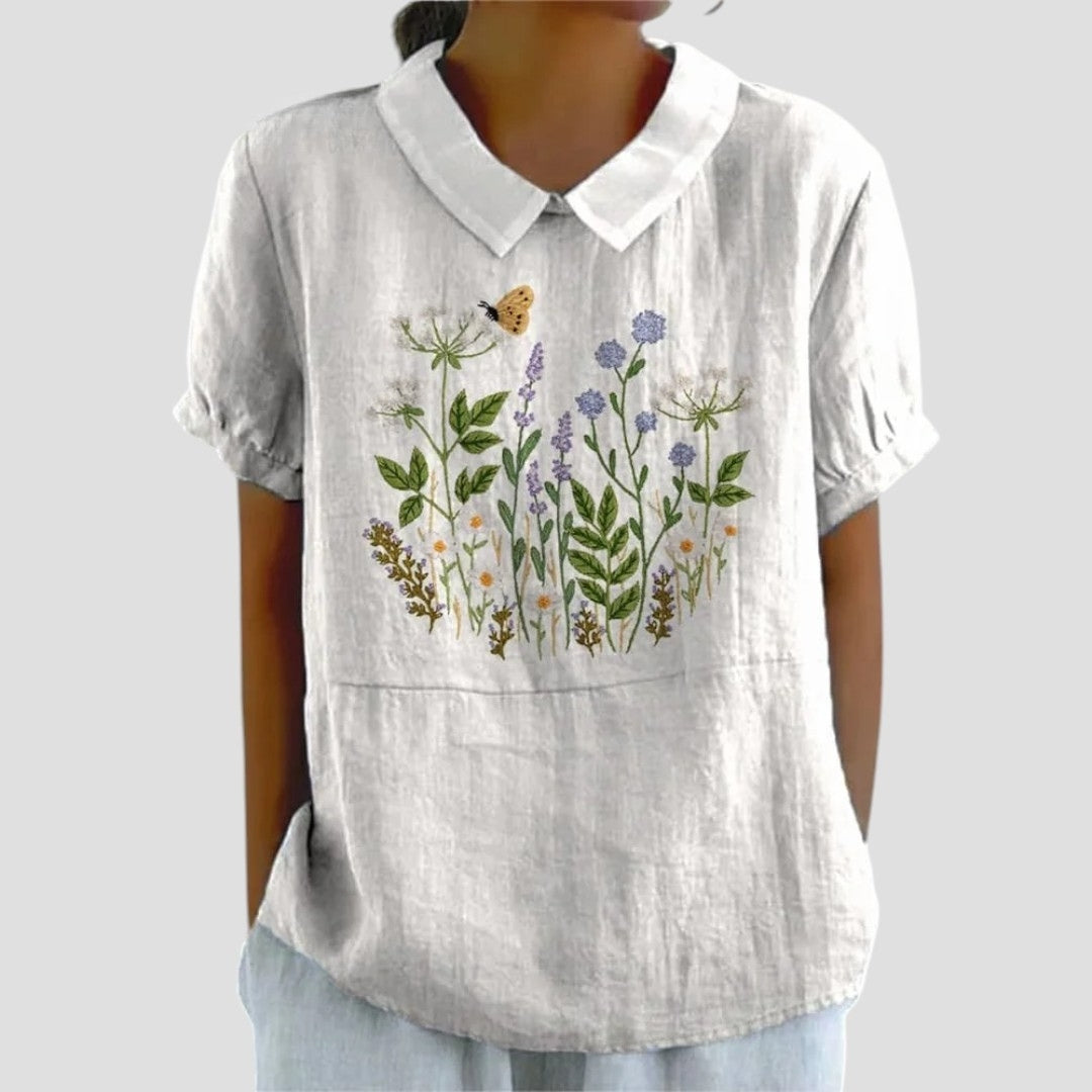 Caroline - Whispering Meadow Blouse