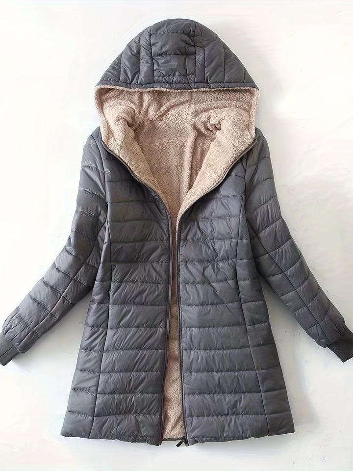 Michele | Elegant Long Waterproof Coat