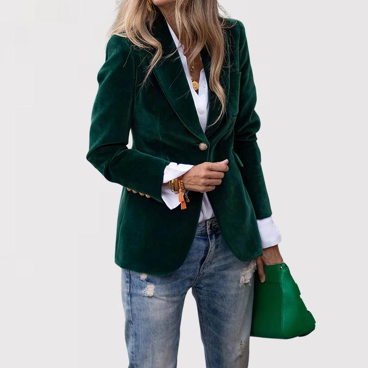 MARLENA | Opulent Velvet Jacket