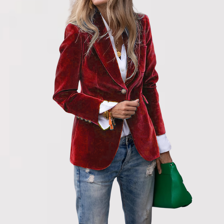 MARLENA | Opulent Velvet Jacket