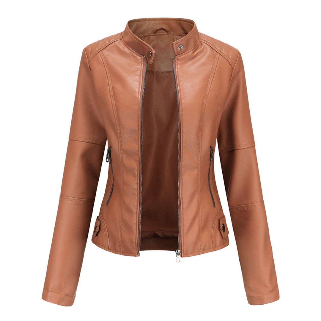 Dupont™ | Sophisticated Leather Jacket