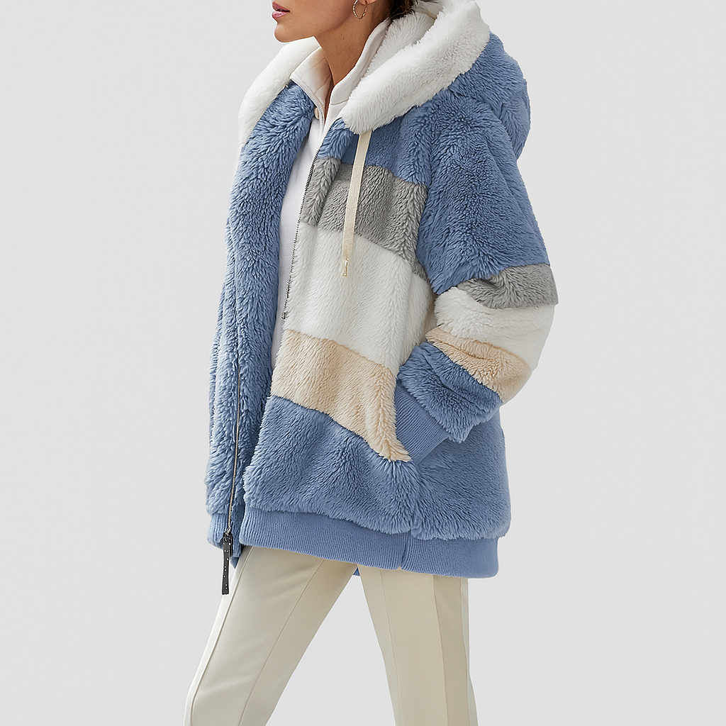 Isabella™ Women's Hooded Winter Jacket with Zipper