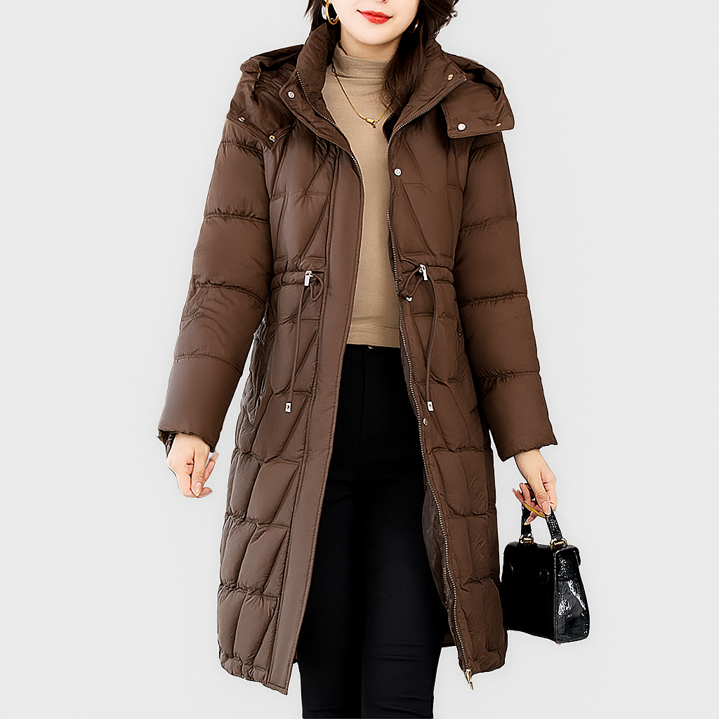 Isabella Extended Length Quilted Coat