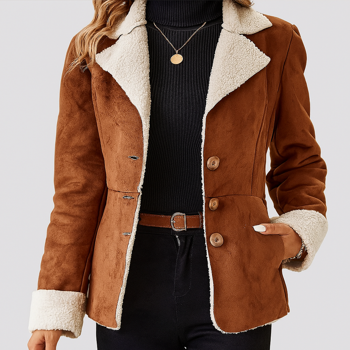 Isabella™ Women's Plush Faux Fur Coat