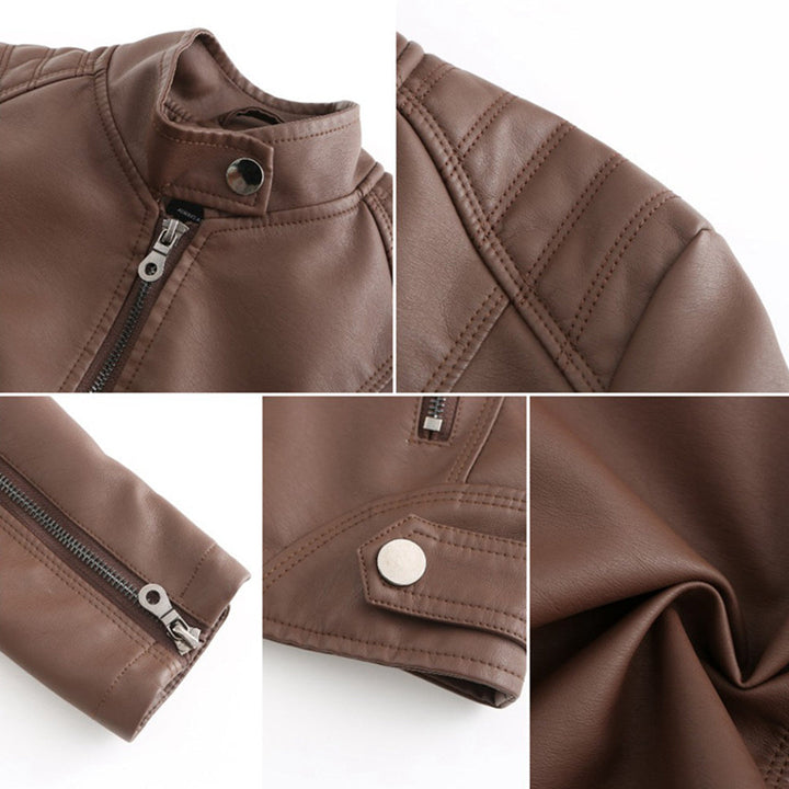 Dupont™ | Sophisticated Leather Jacket