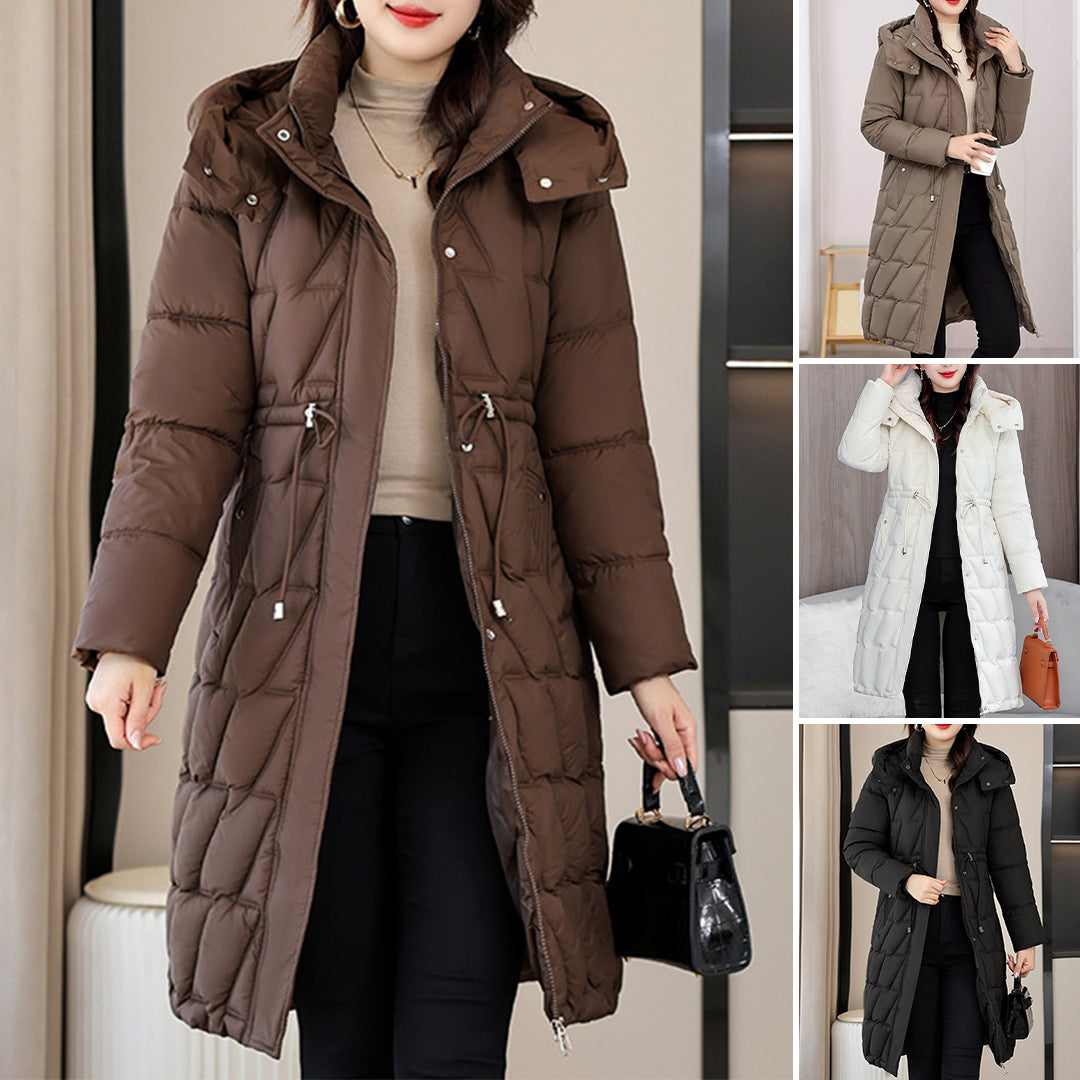 Isabella Extended Length Quilted Coat