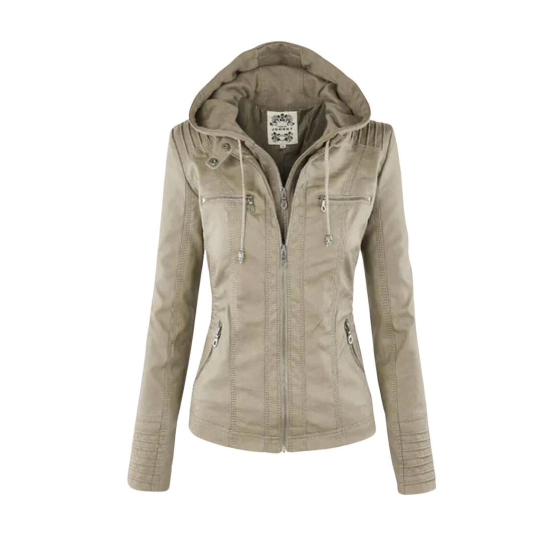 Livia - Chic Leather Jacket