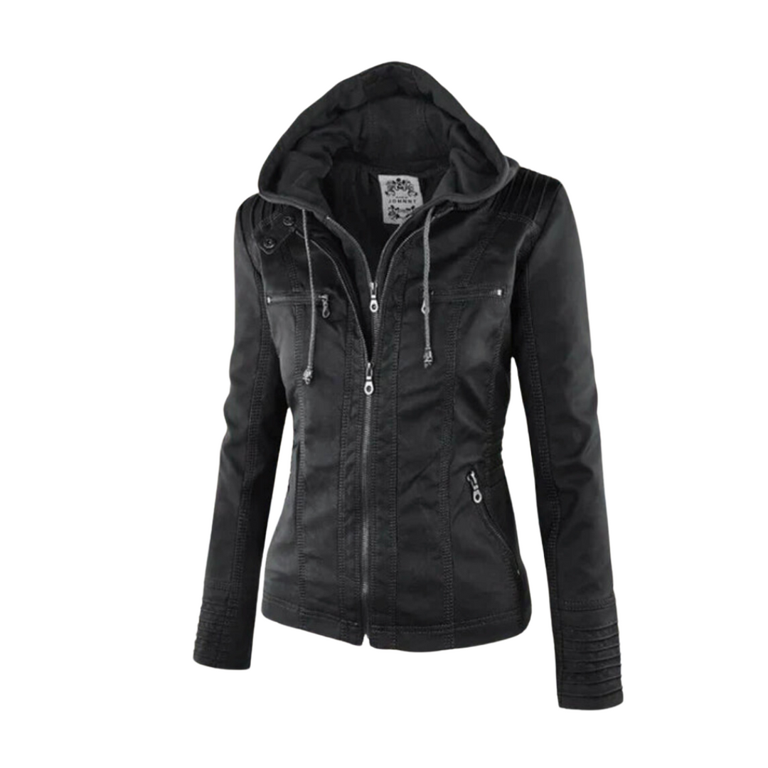 Livia - Chic Leather Jacket