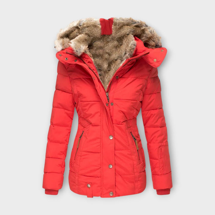 Emine – Comfortable Faux Fur-Lined Coat