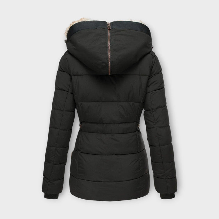 Emine – Comfortable Faux Fur-Lined Coat